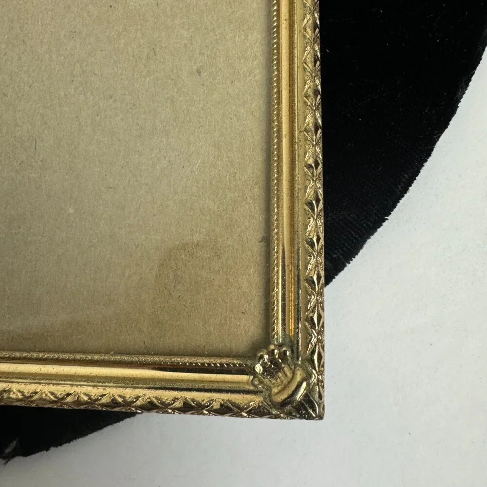 Vintage gold metal